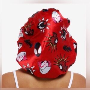 Spider-Man Across The Spider Verse Satin Bonnet- NWT